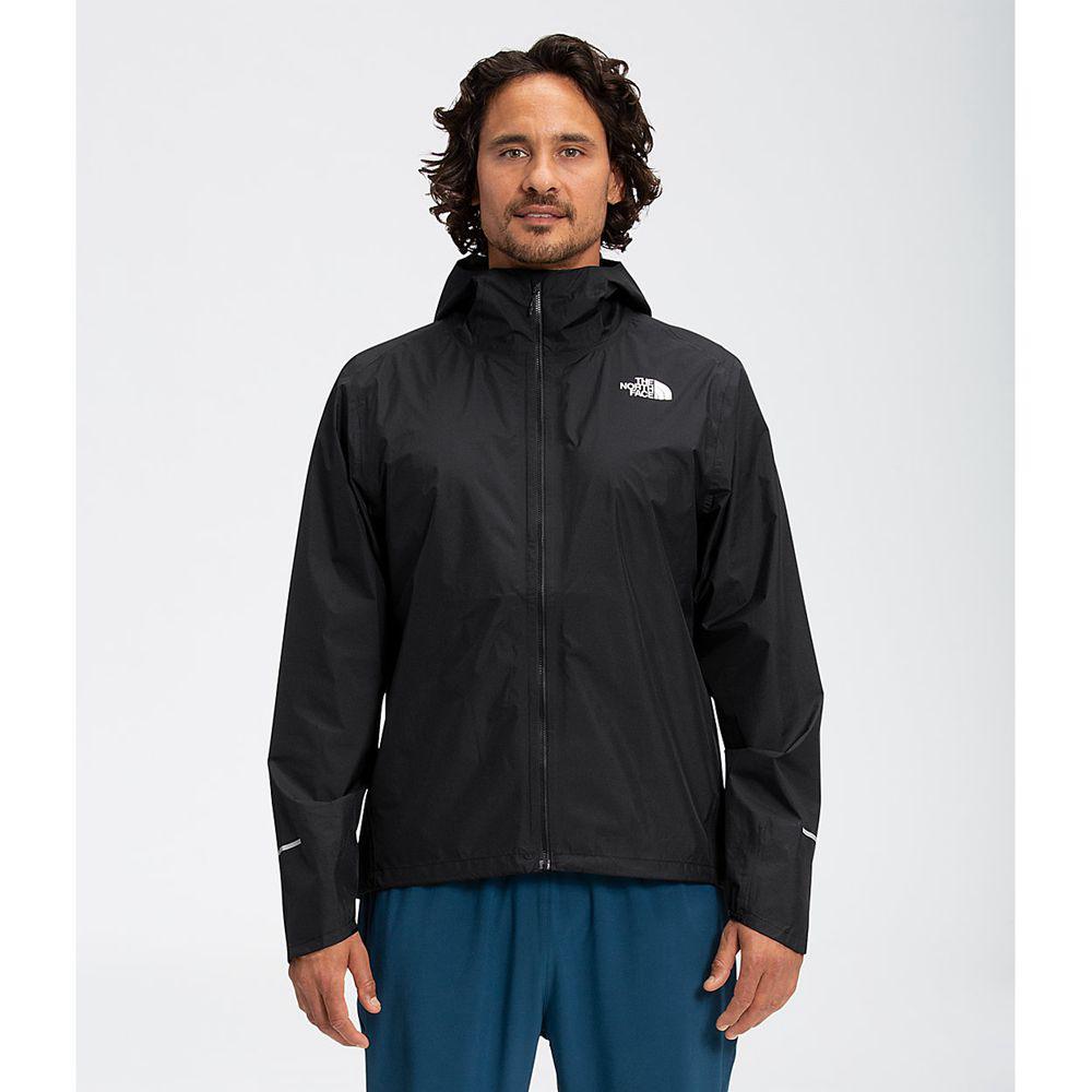 The North Face First Dawn Packable Ανδρικα Αδιάβροχα Μπουφάν - Μαυρα (UVGK61350)